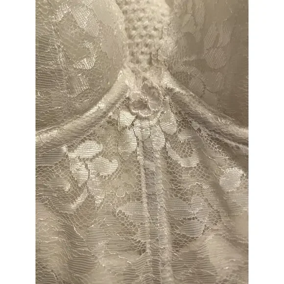 Carnival Vintage Lace White Bride Lingerie size 32C - Picture 2 of 7